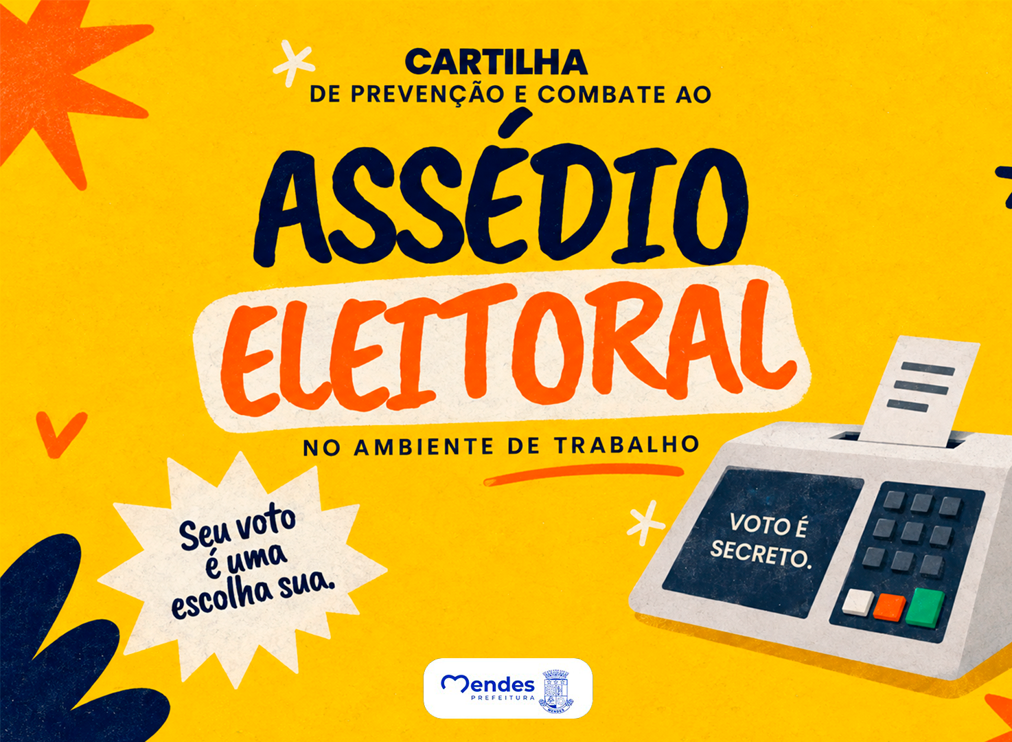 CARTILHA DE PREVENÇÃO E COMBATE AO ASSÉDIO ELEITORAL